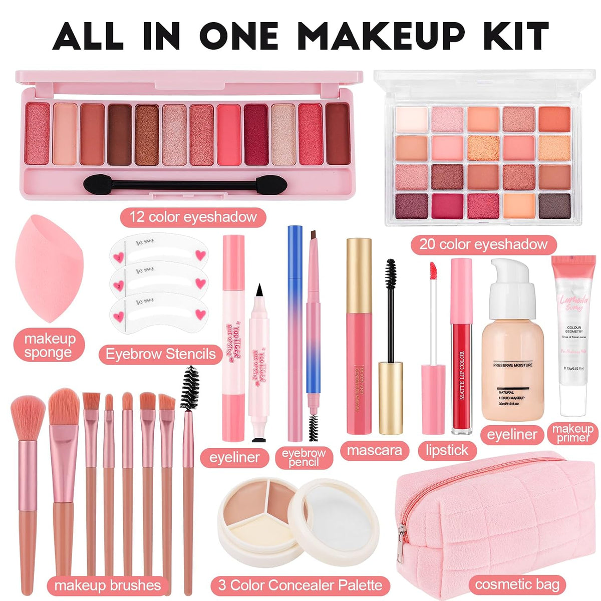 Complete Makeup Collection for Teen Girls