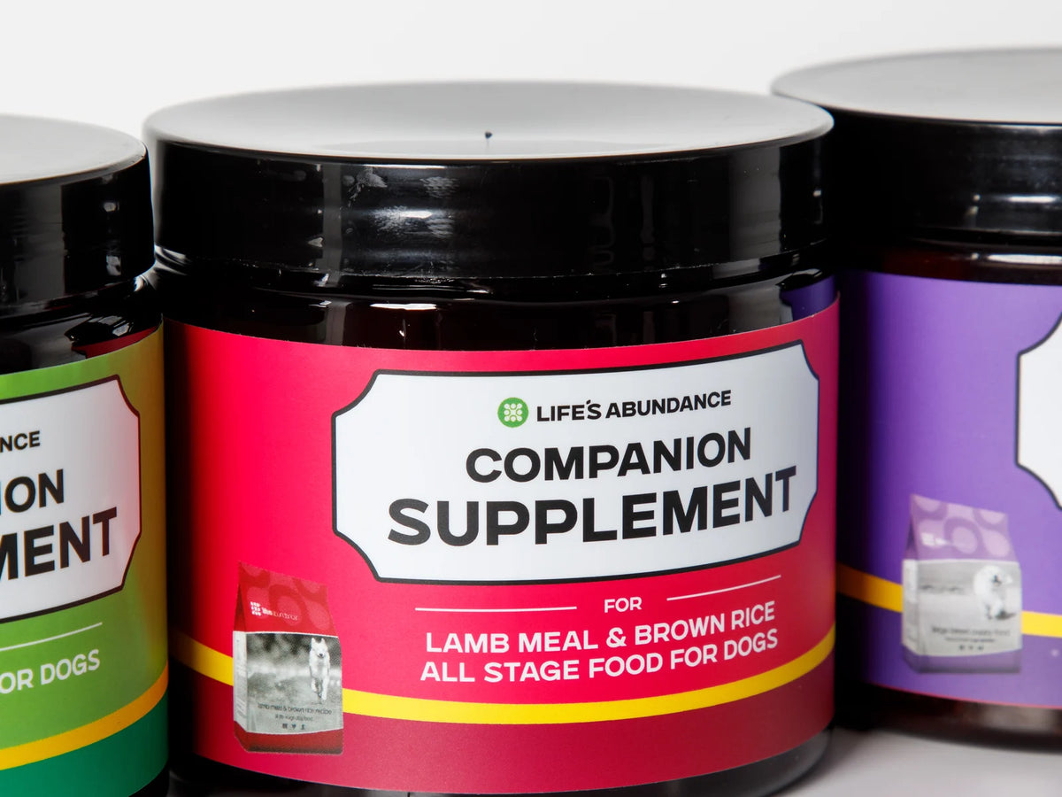 Companion Supplement for Lamb Meal & Brown Rice Dog Food - image 3