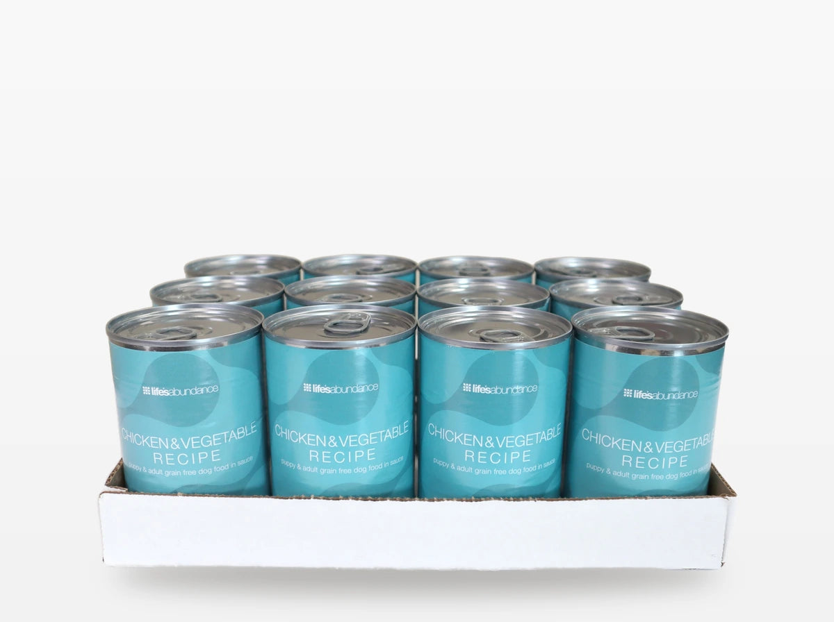 Chicken & Vegetable Canned Recipe - 12 - 13.2 oz Cans