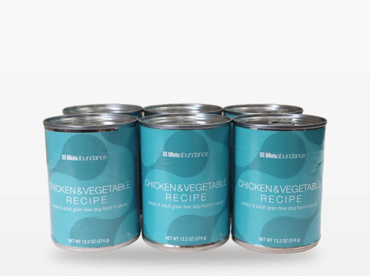 Chicken & Vegetable Canned Recipe - 6 - 13.2 oz Cans