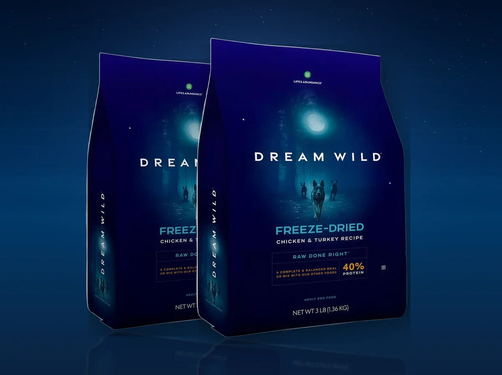 Dream Wild™ Freeze-Dried Chicken & Turkey Recipe Adult Dog Food - 3 lb