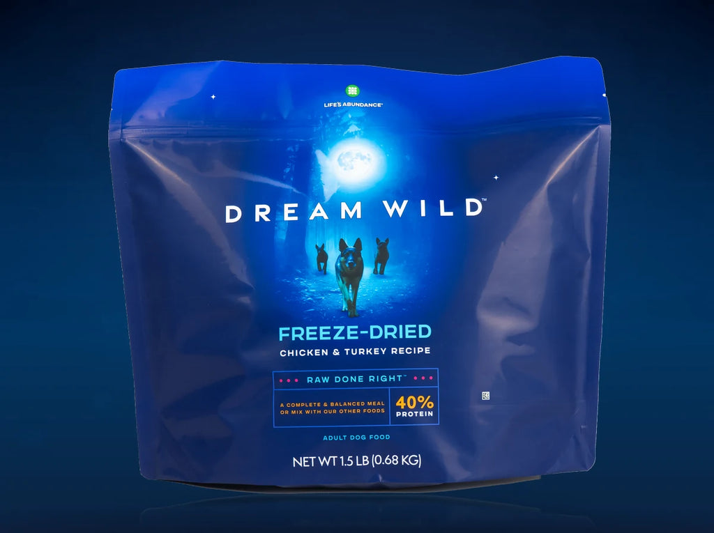 Dream Wild™ Freeze-Dried Chicken & Turkey Recipe Adult Dog Food - 1.5 lb
