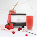 Minerals & Antioxidants cherry drink mix packaging for the selected size
