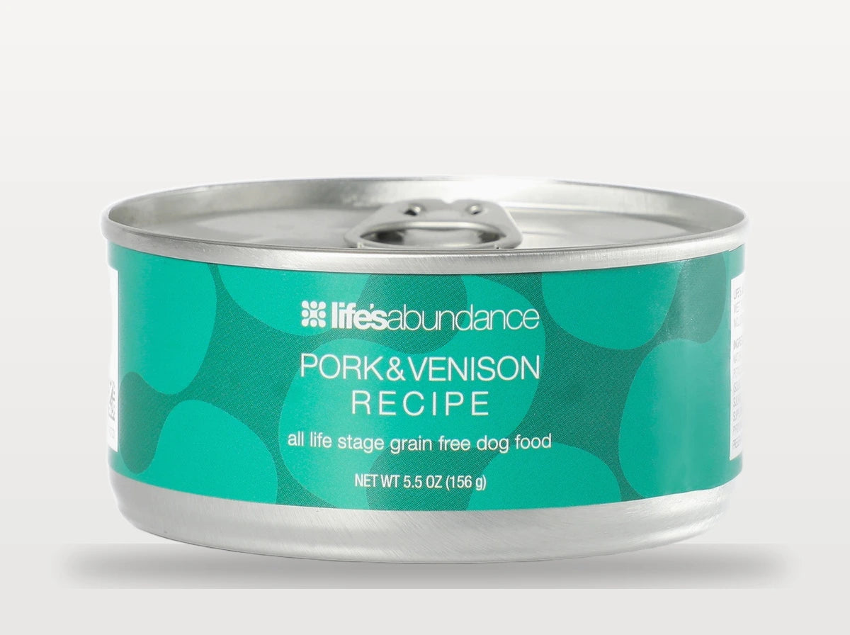 Pork & Venison Canned Recipe - 5.5 oz Can